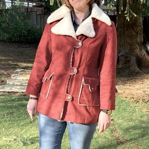 Vintage faux-Shearling Jacket